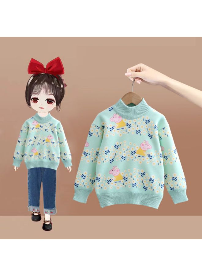 peppa Pig New Collection Casual Versatile Girls' Sweater - Image 3
