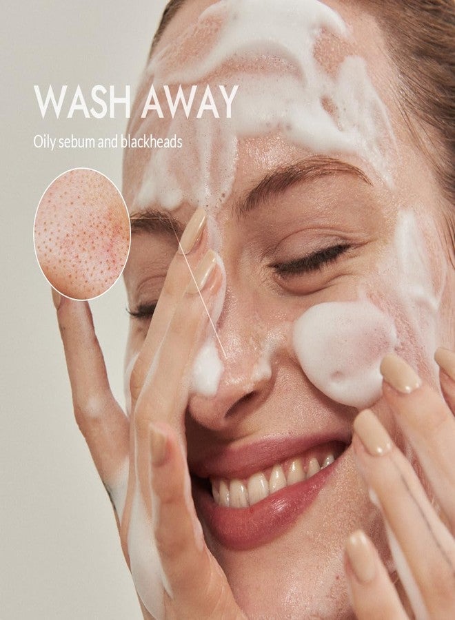 MIZON Rice Real Cleansing Foam Remove Dead Skin Hydrating Soothing Moisturizing Tone Correction Korean Skincare (150ml 5.07 fl oz) - Image 4