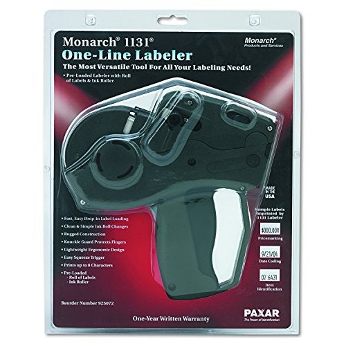 Monarch 925072 Pricemarker, Model 1131, 1-Line, 8 Characters/Line, 7/16 x 7/8 Label Size - Image 3