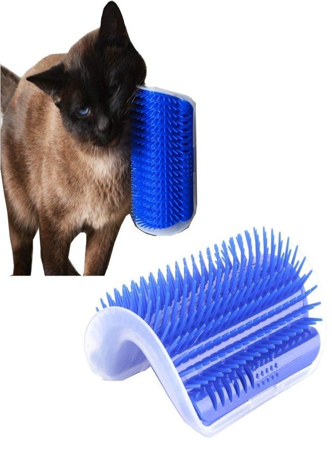 POODLES Pet Cat Self Groomer Brush Wall Corner Grooming Hair Fur Comb Massage Tool Basic Comb for Cat - Image 5