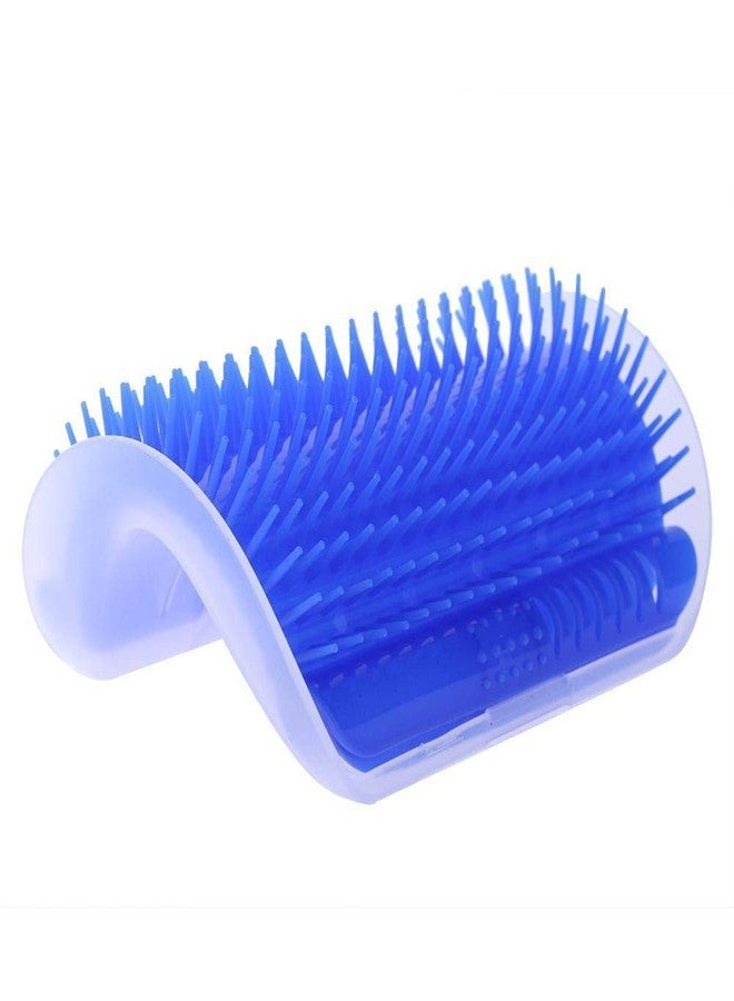 POODLES Pet Cat Self Groomer Brush Wall Corner Grooming Hair Fur Comb Massage Tool Basic Comb for Cat - Image 1