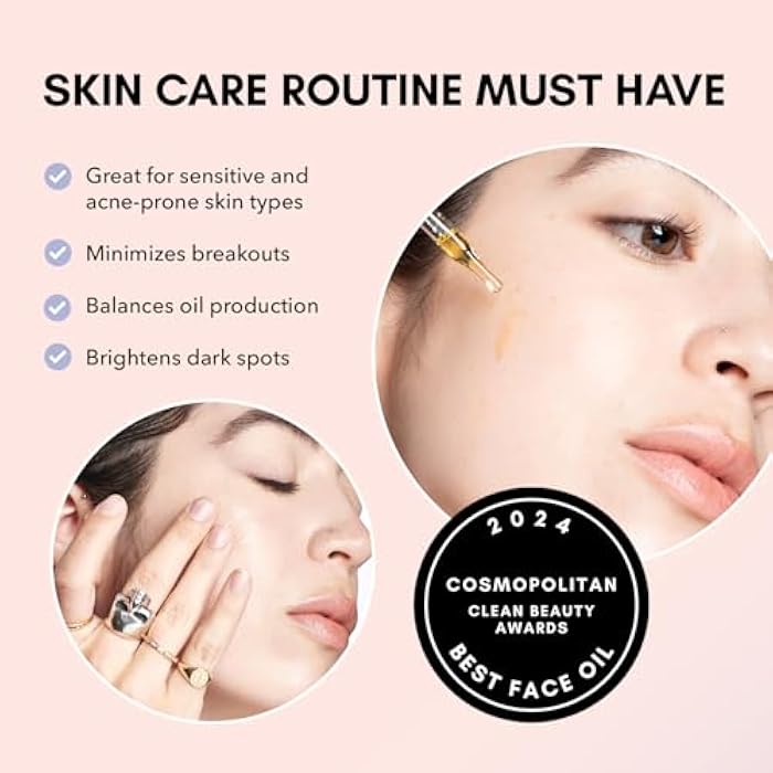 Clover Balancing Oil | Supports Clearer Skin, Promotes a Healthy Complexion, and Enhances Natural Radiance | Cruelty-Free & Vegan Face Oil - 30ml - Image 3