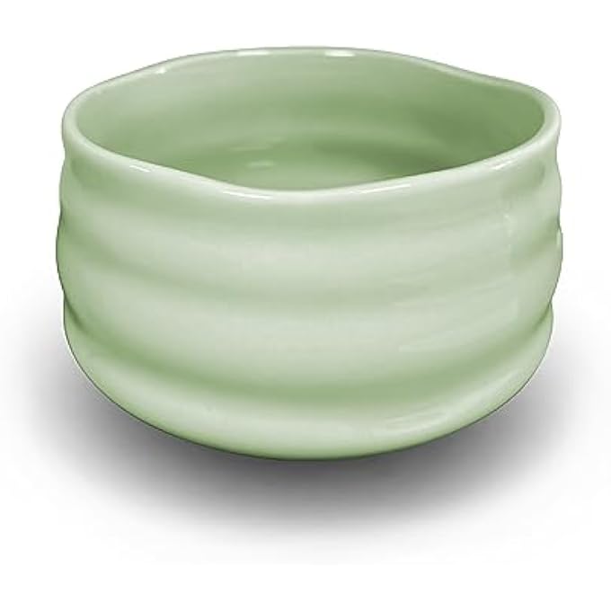 Unity Ceramic Matcha Bowl Handmade Japanese Green Tea Whisk CupMatcha Tea Bowl For Ceremony Chawan 500Ml 17Oz Matcha Green - Image 1