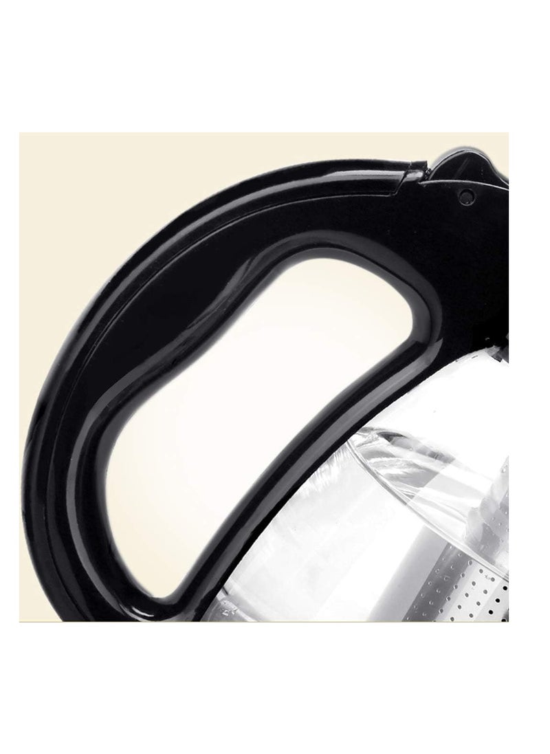 Generic - Teapot With Infuser In Glass & Stainless Steel Large 1500ml Tea Pot for Loose Leaf Fruit Or Herbal Infusions With Fine Mesh Diffuser Strainer - Image 1