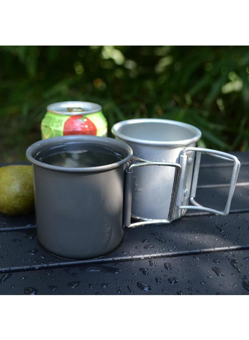 Y&D Outdoor Aluminum Alloy Folding Coffee Camping Ultra Light Portable Climbing Cup - Image 3