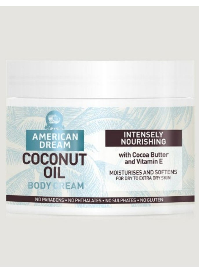 AMERICAN DREAM - Coconut Oil Body Cream  500ml - Image 1