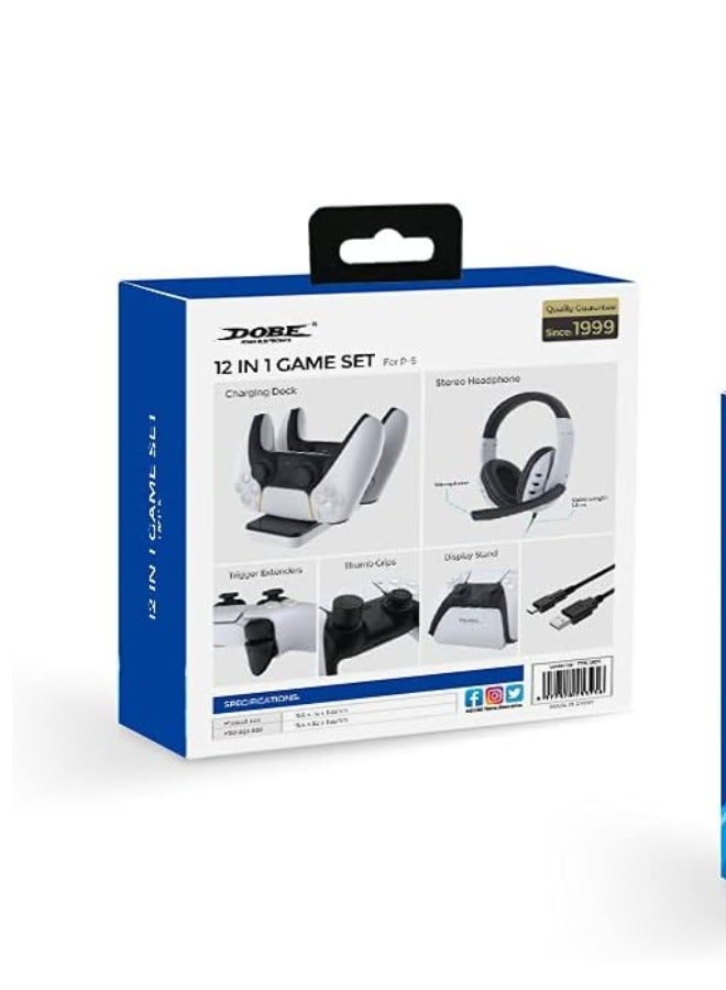 Dobe PS5 12-In-1 Game Set - Image 4