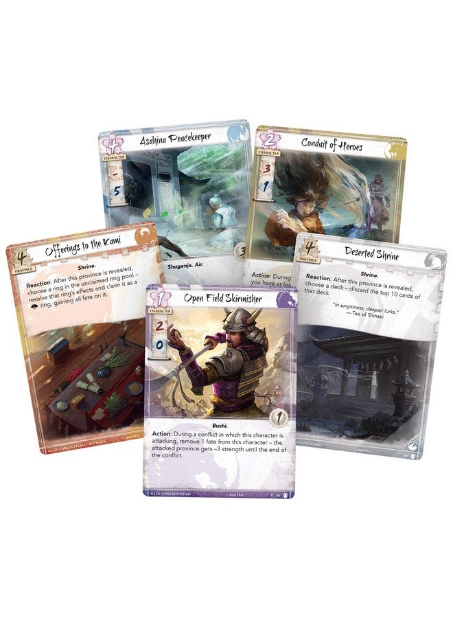 Fantasy Flight Games Legend of The Five Rings: The Card Game Coils of Power Dynasty Pack - Strategy Game for Kids & Adults, Ages 14+, 2 Players, 45-90 Minute Playtime, Made - Image 2