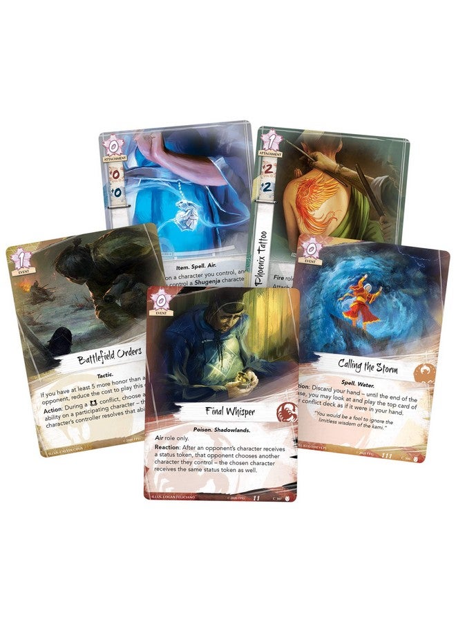 Fantasy Flight Games Legend of The Five Rings: The Card Game Coils of Power Dynasty Pack - Strategy Game for Kids & Adults, Ages 14+, 2 Players, 45-90 Minute Playtime, Made - Image 3
