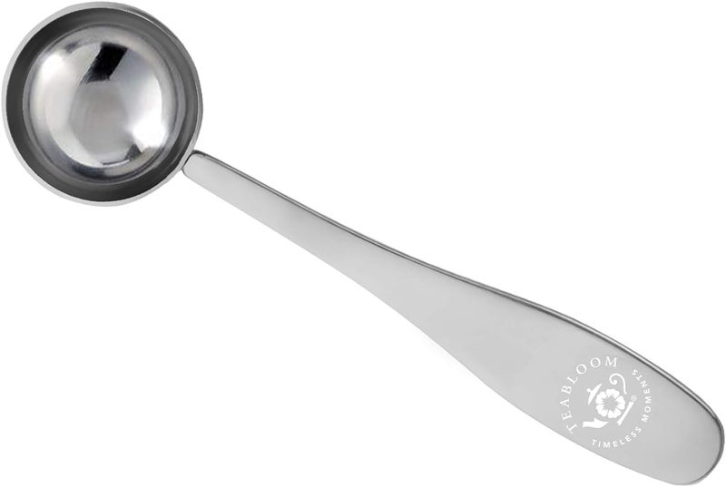 Teabloom Perfect Measure Loose Leaf Tea Spoon - Premium Quality Stainless Steel Tea Scoop – Tea Connoisseur's Choice - Image 2