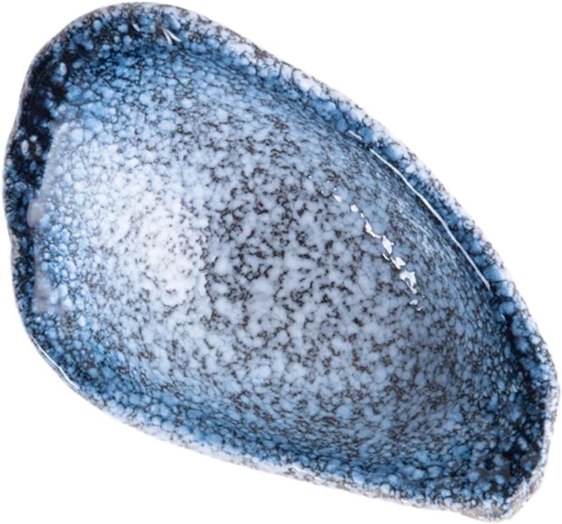 Blue Thickened Edge Nonslip Soy Sauce Dish for Seasoning Dessert - Image 1