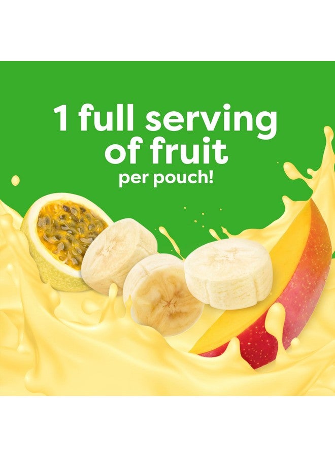 Beech-Nut Toddler Smoothies with Prebiotics, Banana Mango Passion Fruit & Yogurt Baby & Toddler Food Pouches, 3.5 oz (12 Pack) - Image 4