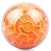 AtomDream Tech Amaze 3D Memory Sequential Maze Ball Puzzle Toy Gifts for Kids Adults Challenges Game Lover Tiny Balls Brain Teasers Game Orange - Image 2