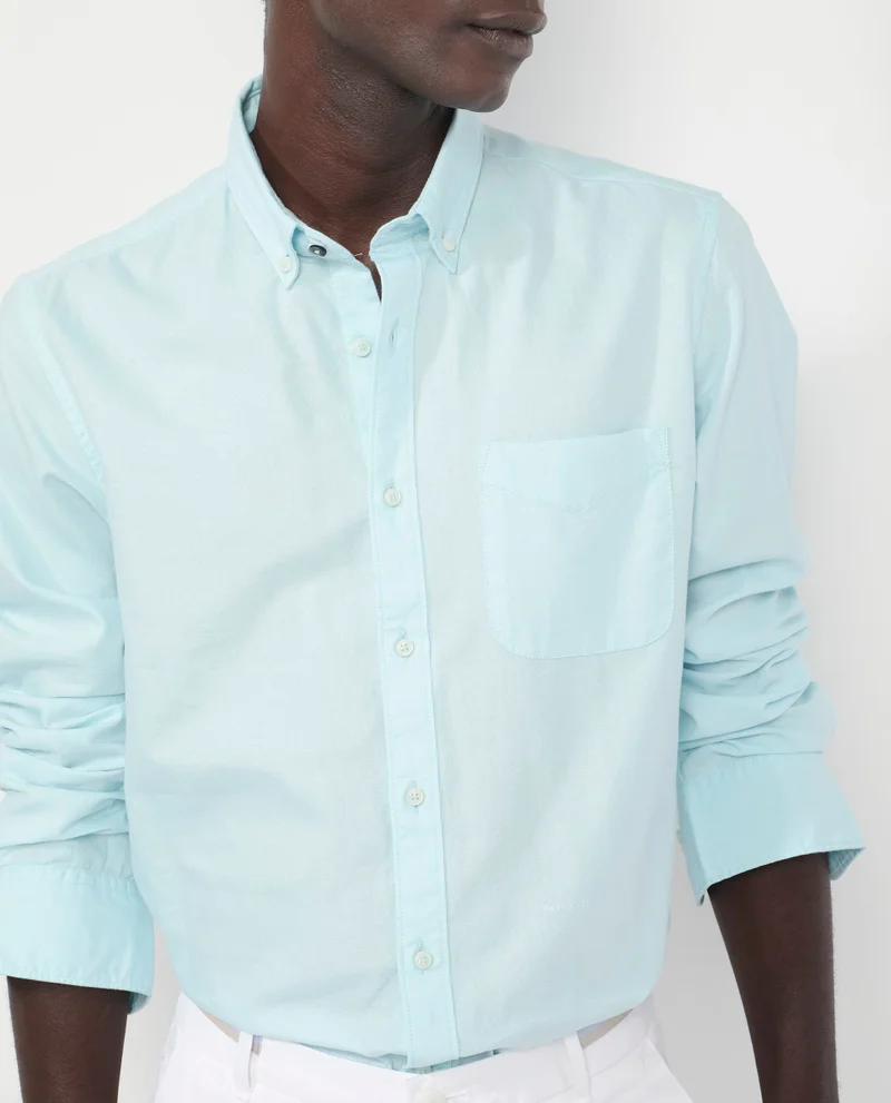 Rare Rabbit Men's Button Down Oxford Shirt