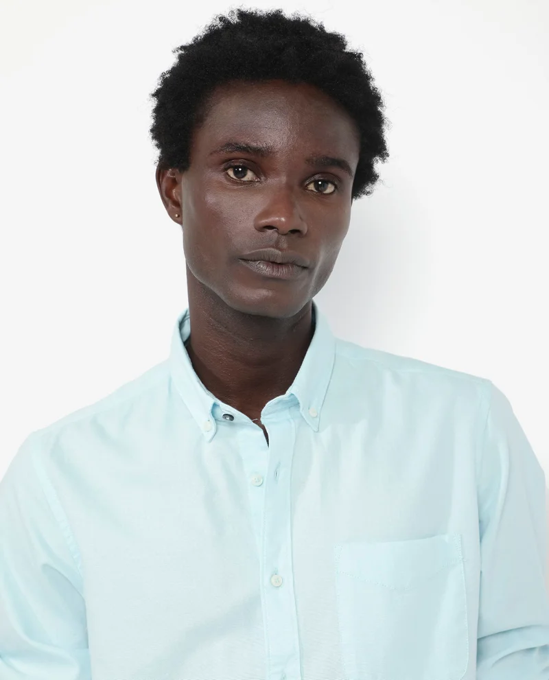 Rare Rabbit Men's Button Down Oxford Shirt