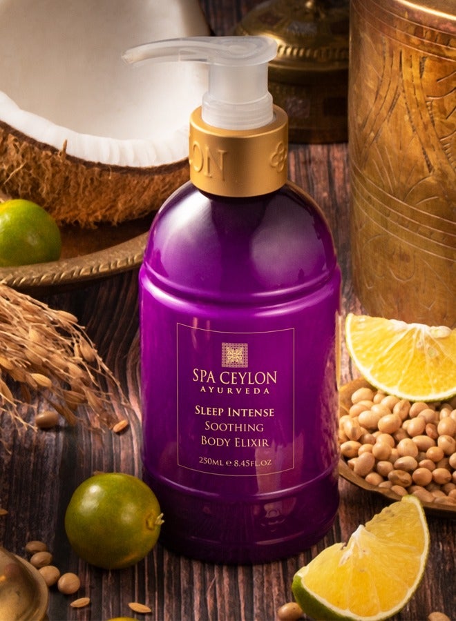 spa ceylon Sleep Intense Soothing Body Elixir | Reduces Skin Dryness, 100% Vegetarian |Suitable For All Skin Types | 250ml - Image 2