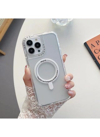 Case Cover For iPhone 13 mini 3 in 1 MagSafe Magnetic Phone Case White - pzsku/Z8870B126ECCCF08EDAA2Z/45/_/1712463049/a4e5f9a3-5c5f-4d37-804c-59140adee442