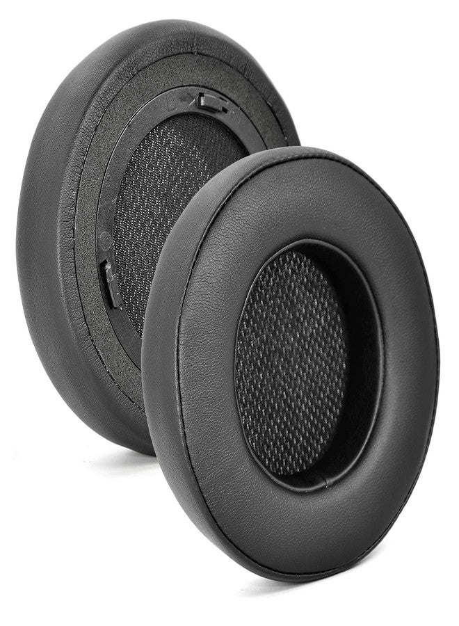 defean وسادات أذن فيرتوسو XT السميكة - وسادة أذن بديلة متوافقة مع Corsair Virtuoso RGB Wireless SE Gaming، جلد أنعم، رغوة عازلة عالية الكثافة، سمك إضافي (أسود سميك) - Image 1