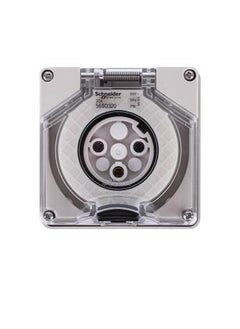 Schneider Schneider 250V 20A IP56 56 Series 56SO320 Surface 3 Pin Socket Outlet Grey  - Image 3
