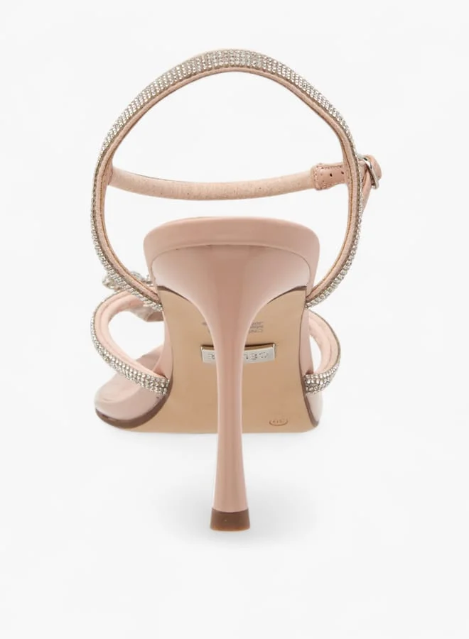 سيليست Women's Embellished Shoes with Buckle Closure and Stiletto Heels