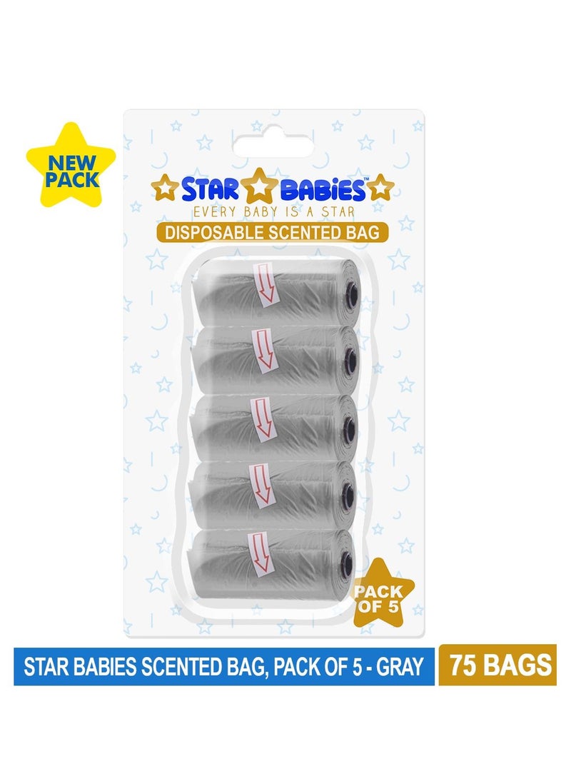 Scented Bag Blister - Pack of 5 - Grey