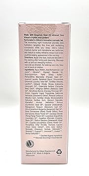 Alteya Organic Night Moisturizer 50ml NaTrue Certified Organic AWARD WINNING Pure Natural Skin Care Based on Therapeutic Grade Bulgarian Rose Essential Oil Rosa Damascena - Image 3