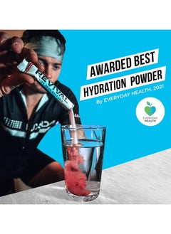 REVIVAL Revival Rehydration and recovery elctrolyte drink mix with vitamins C, B1, B3, B5, B12 yuzu pineapple  - Image 2