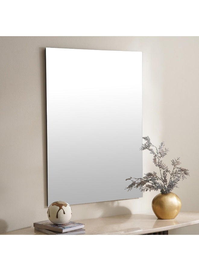 Pan Home مرآة حائط مستطيلة بدون إطار - شفافة - Image 1