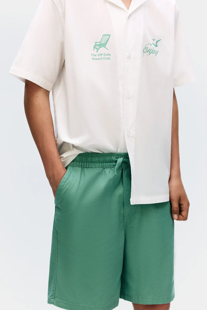 H&M Cotton twill shorts