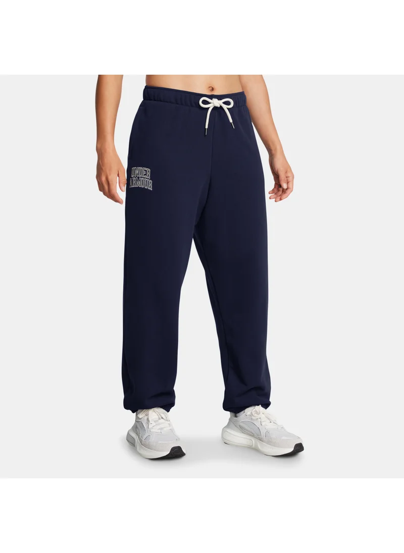 اندر ارمور Women's Icon Terry Sweatpants