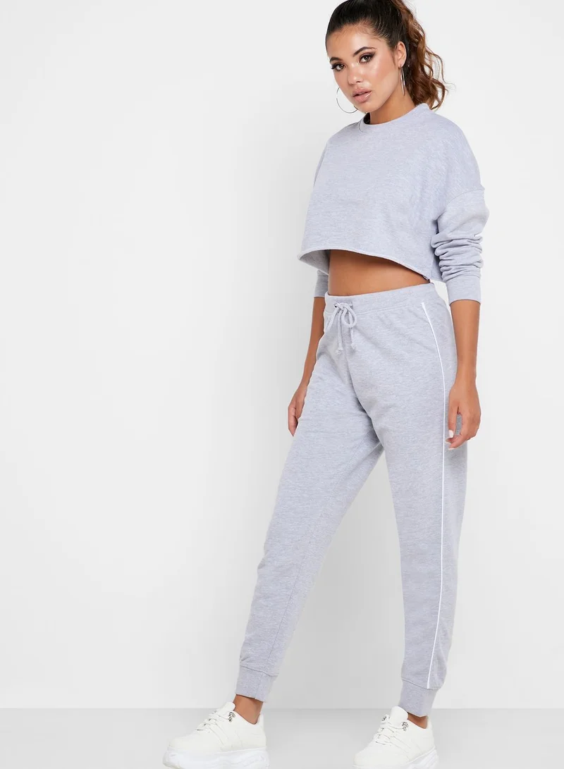Missguided Piping Detail Joggers