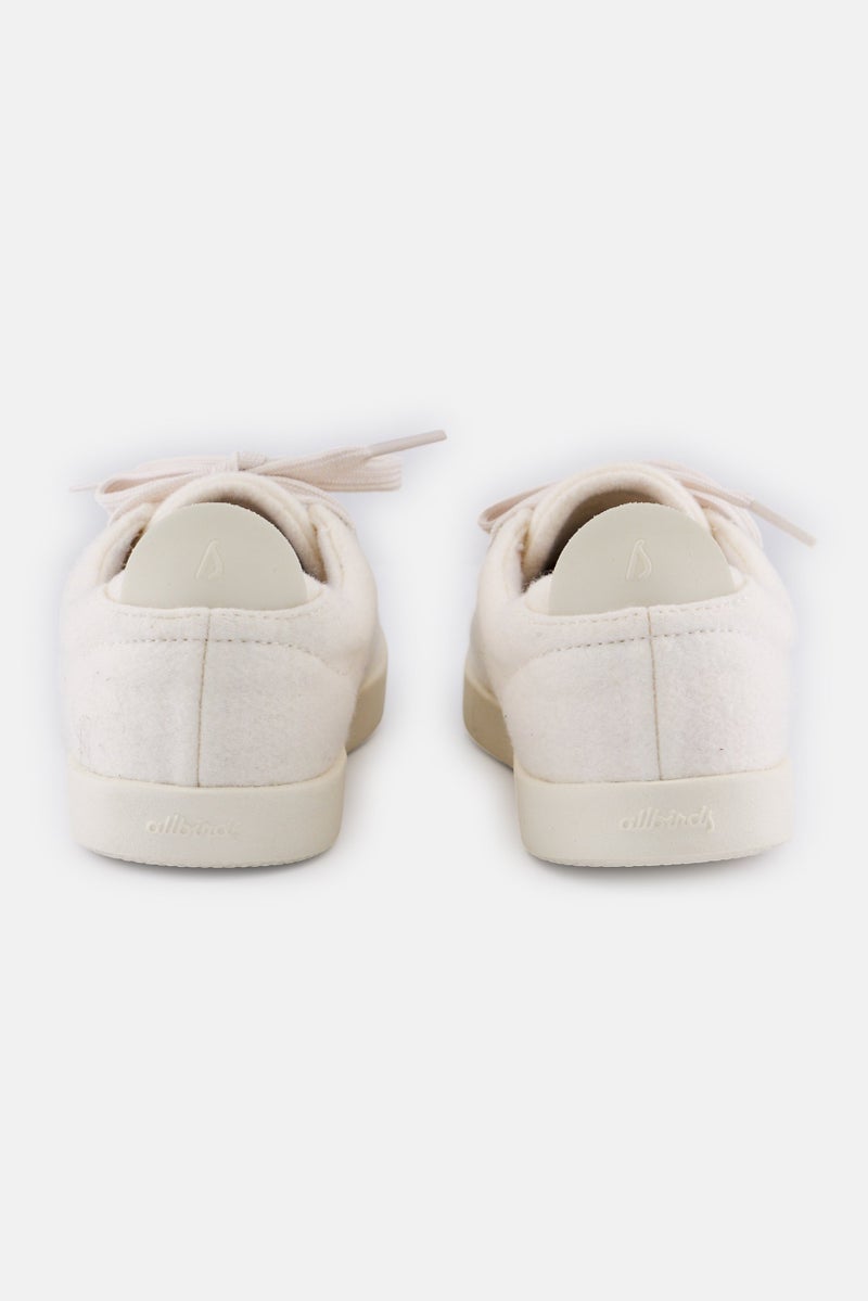 Allbirds Women Wool Piper Lace Up Shoes, White - Image 2