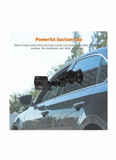 KASTWAVE KASTWAVE Camera Car Windshield Suction Cup Mount Compatible with for GoPro Hero 10 9 8 7 6 5 Black 4 Session Insta360 for AKASO Campark DJI OSMO Action YI Action Camera Car Dash Cameras  - Image 4