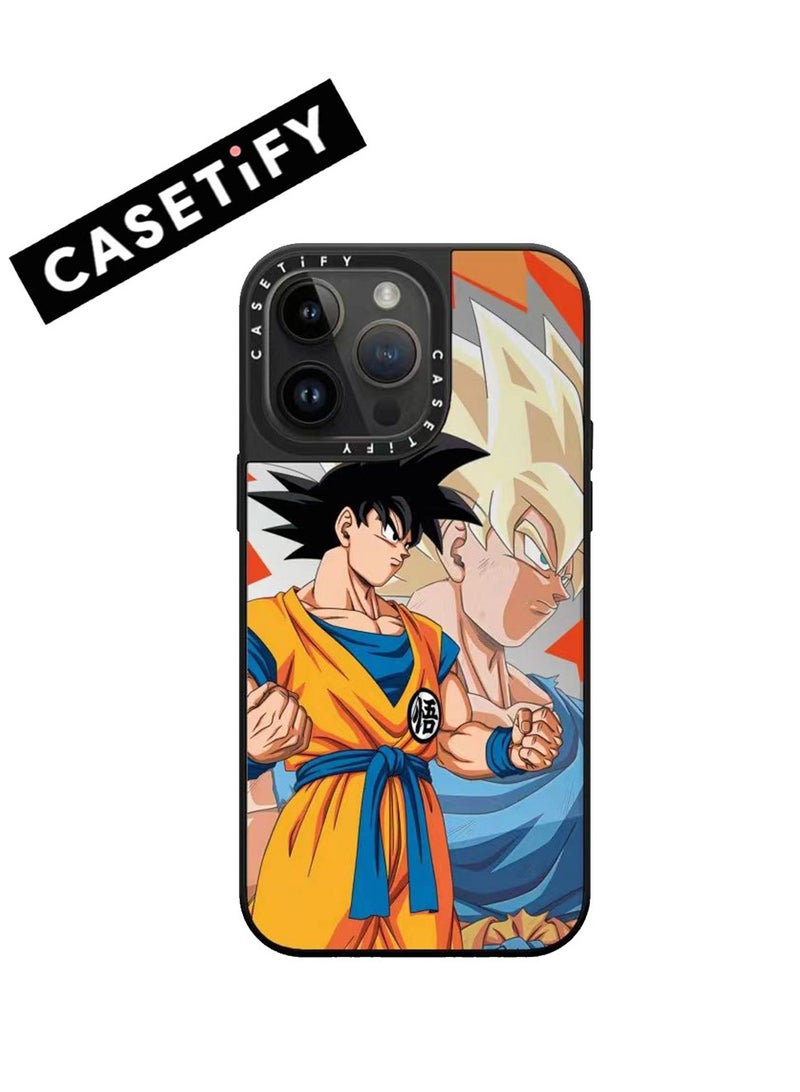 Casetify iPhone 15 Pro MagSafe Mirror Dragon Ball Goku Edition Case - Image 1