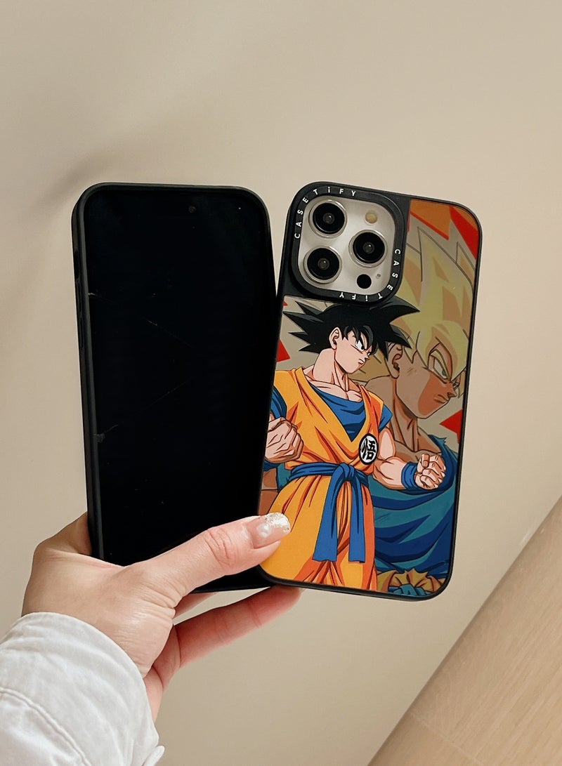 Casetify iPhone 15 Pro MagSafe Mirror Dragon Ball Goku Edition Case - Image 4