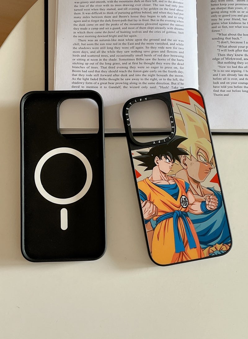 Casetify iPhone 15 Pro MagSafe Mirror Dragon Ball Goku Edition Case - Image 5