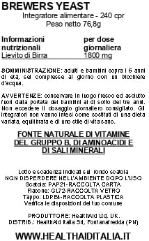 HealthAid Brewers Yeast 240 Tablets - Image 4