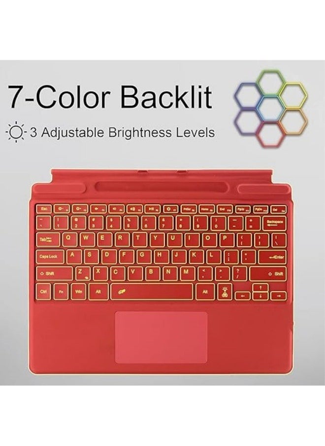 Type Cover Compatible with Microsoft Surface Pro 11 (2024),13 inch, Portable Slim Wireless Keyboard with Touchpad Tablet Keyboard  - Image 4