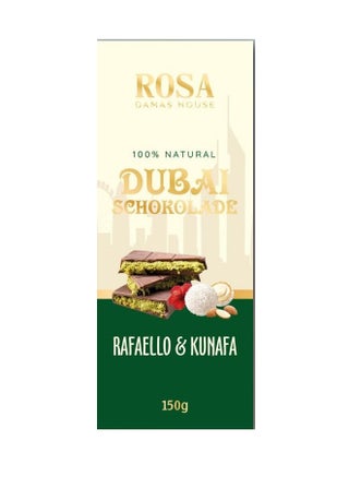 Dubai Chocolate Bar- Rafaello & Kunafa- 150 Gram - pzsku/Z88717EF94C473E932B11Z/45/_/1737470609/f26233d8-2595-4863-aff6-e4698f82a72e