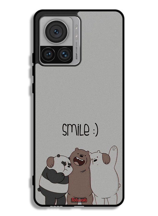 Tolwak Motorola Moto X30 Pro Protective Case Cover Friends Smile - Image 1
