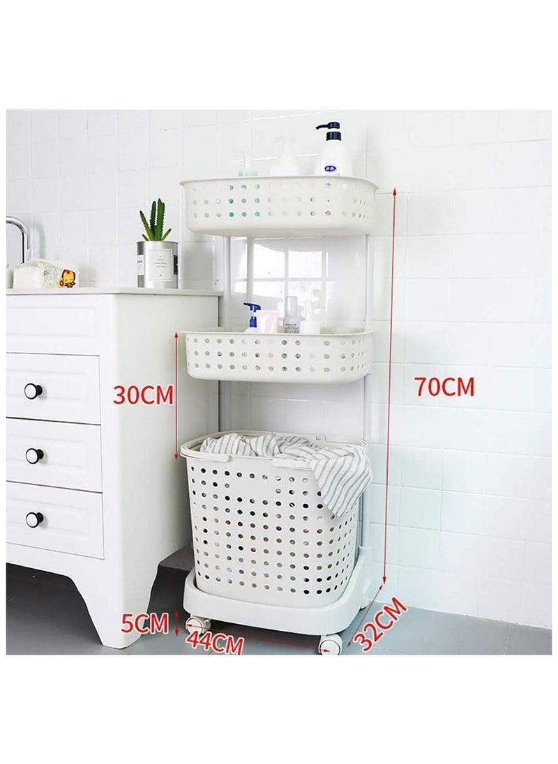 BLOOMING TIME Dirty clothes basket bathroom Storage toy living room Storage bedroom kitchen Storage  - Image 4