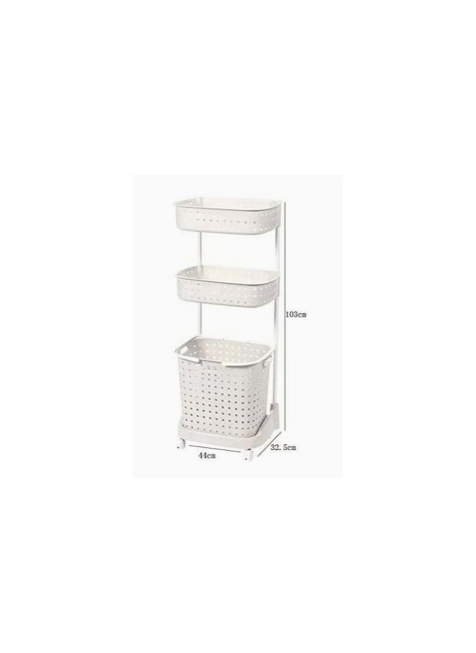 BLOOMING TIME Dirty clothes basket bathroom Storage toy living room Storage bedroom kitchen Storage  - Image 3