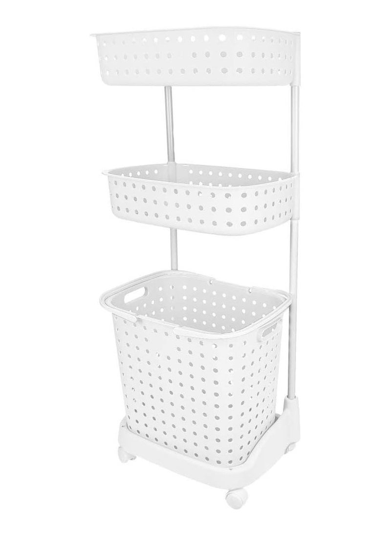 BLOOMING TIME Dirty clothes basket bathroom Storage toy living room Storage bedroom kitchen Storage  - Image 1