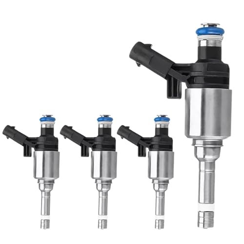 Yeedaky 4pcs Fuel Injectors Fit for Audi A3 A4 A5 A6 Q3 Q5 TT Fit for Volkswagen Beetle CC GTI EOS Jetta Passat Tiguan 06H906036G - Image 1