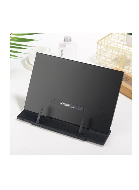 Desktop Document Book Holder Laptop iPad Cookbook Music Document Stand Holder Reading Stand