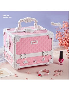 Joshberg Kids Makeup Kit with Storage Case for Girls Pretend Play Toys  - Image 4