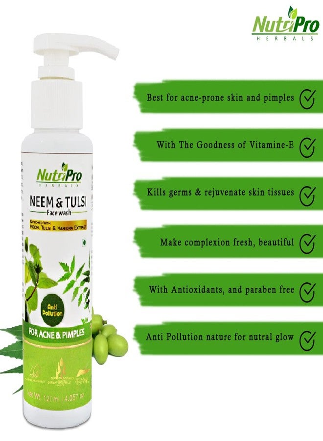 NUTRIPRO Pollution Protection Kit, Neem Tulsi Face Wash With Cucumber Aloevera Toner & Aloe Vera Gel, 360ml | For Radiant Skin With Brighten Skin Tone, Paraben & Cruelty Free, Pack Of 3 - Image 4