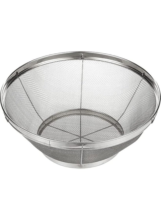 BLACKSTONE Minex Wire Basket Stainless Steel Strainer Dishwasher Safe SM201 28cm - Image 1