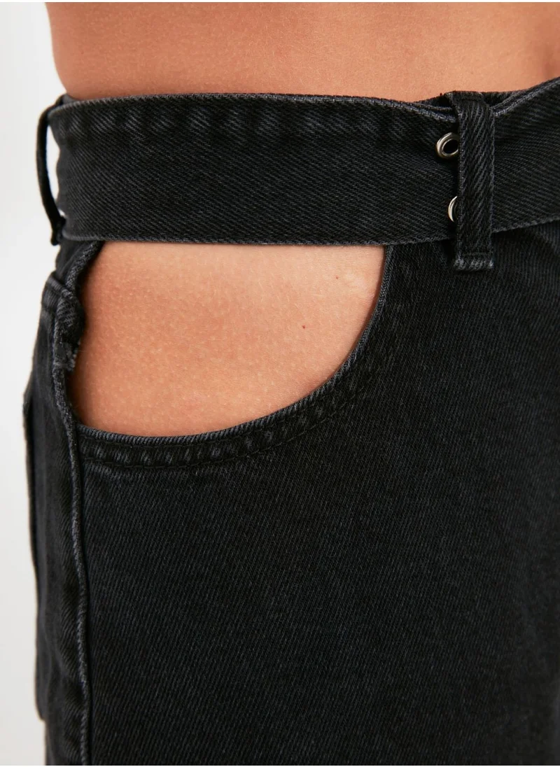 trendyol High Waist Straight Jeans