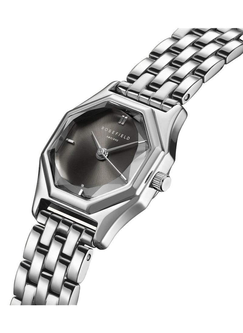 RoseField Women's Gemme Grey Analog Quartz Stainless Steel Watch GGSSS-G05 - 21mm  - Image 2